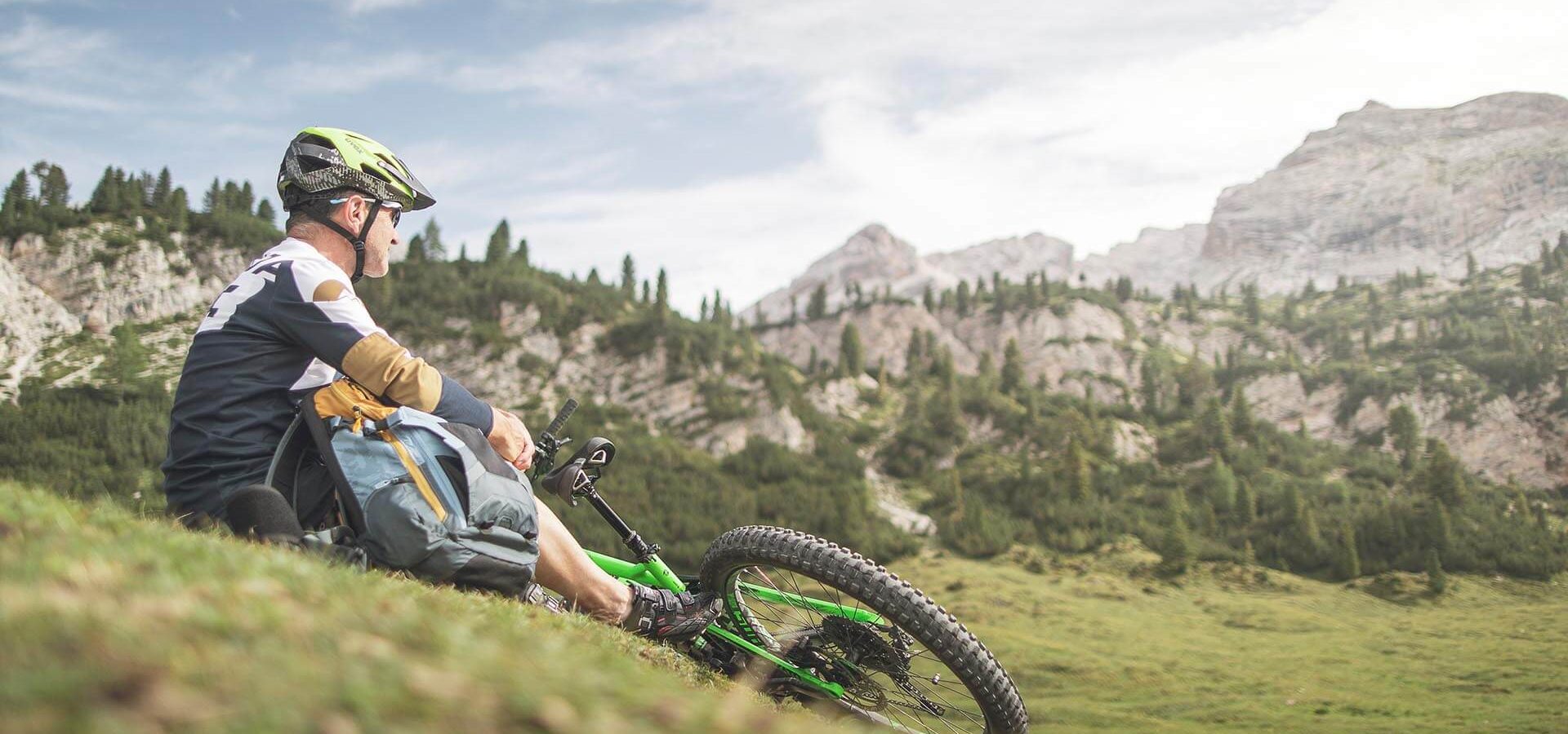 radurlaub familie kinder suedtirol im pustertal mountainbike bike trails radtouren 12